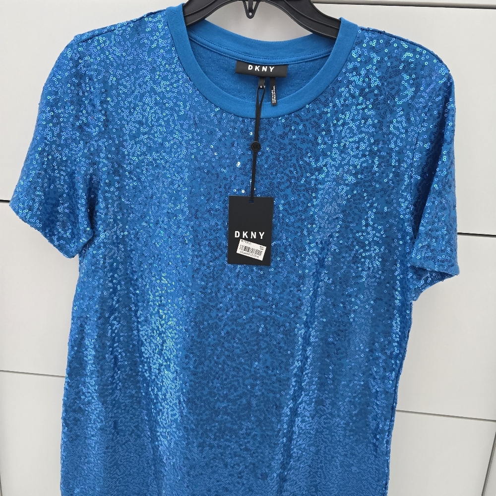 DKNY Sequin Top